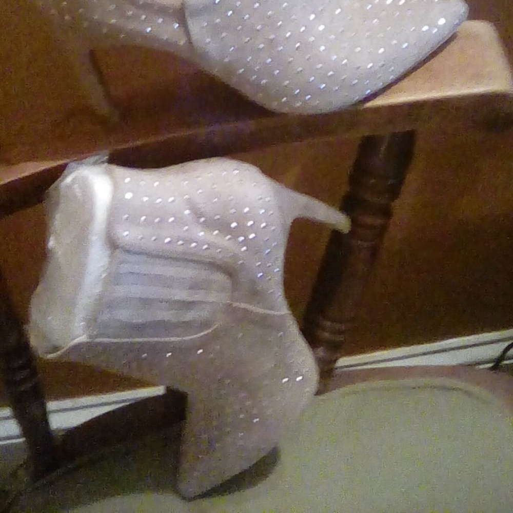 Qupid, Booties Stiletto Heel Pull-on